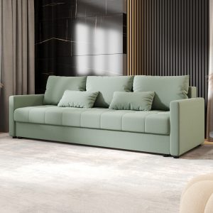 Kanapa sofa MOS z funkcją spania, pojemnik na pościel